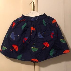Umbrella Pattern Skirt